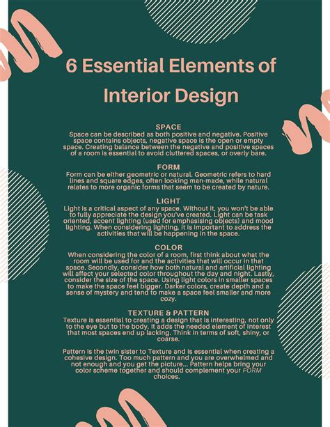 6 Essential Elements Of Interior Design Interior Design Elements