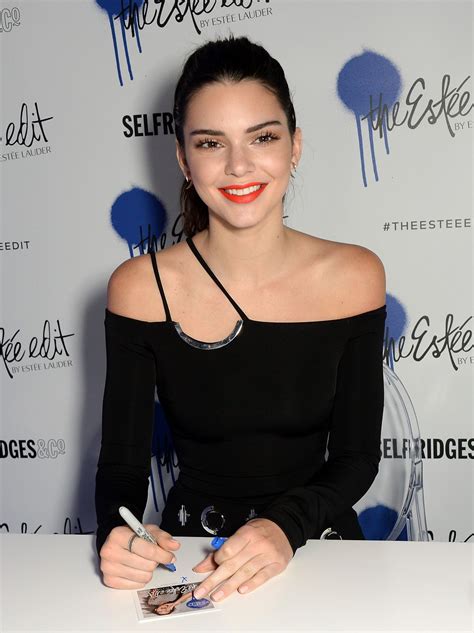 Kendall Jenner Launch Of The Estee Edit At Selfridges In London 5262016 • Celebmafia