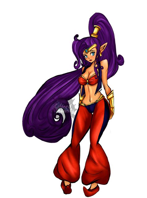 Shantae By Colored Insanity On Deviantart