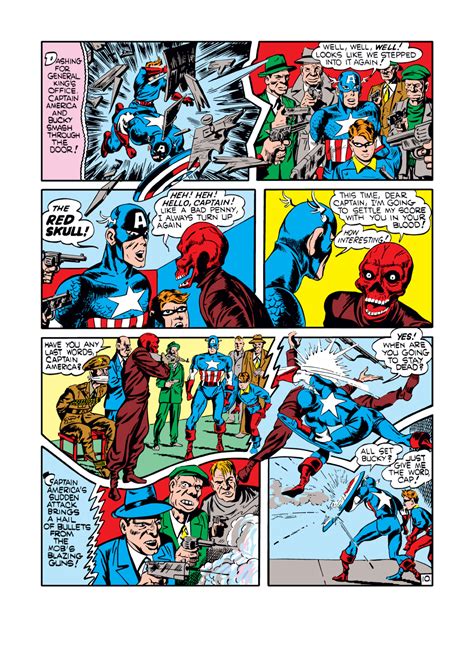 Read Online Captain America Comics Comic Issue 7