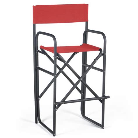 Also, the design and colors of this product are perfect for your home decor. 30.5 Inch Black Frame Bar Height Directors Chair | eBay