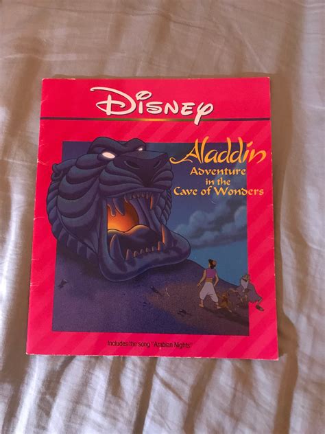 Disneys Aladdin: Adventure in the Cave of Wonders Read Along - Etsy
