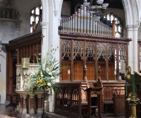 Long Melford Holy Trinity Church De Orgelsite Orgelsitenl