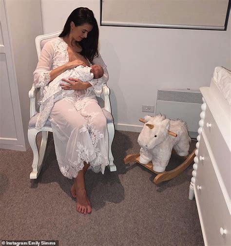 Bachelor Star Emily Simms Opens Up About Her Struggles With Breastfeeding Her Baby Girl Laila