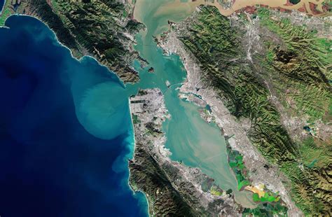 Satellite Captures Incredible Detailed View Of San Francisco Bay From Space