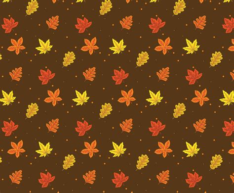 Autumn Leaf Pattern Vector Art And Graphics