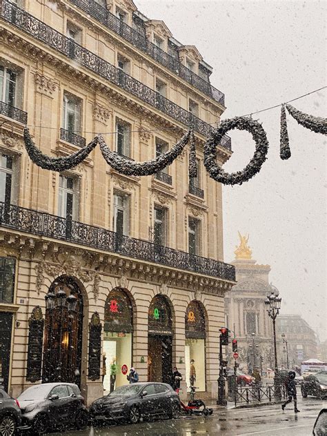 A Walk Through Paris In The Snow Snow In Paris Landen Kerr