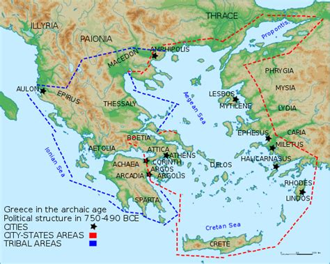 This Map Dating To Some 20 Years After The Death Of Lycurgus Shows