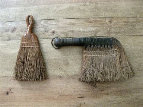 Pair Of Antique Whisk Brooms