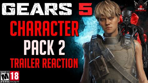 Gears 5 Terminator Dark Fate Character Packs Trailer Reaction Youtube