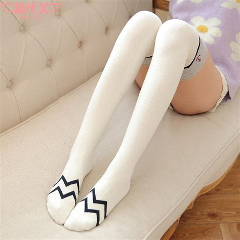 Woman Solid Colors Fashion Sexy Warm Thigh High Over The Knee Socks