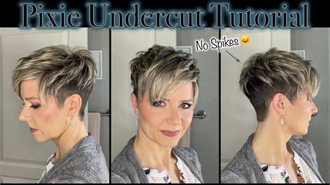 Hair Tutorial Styling My Pixie Undercut Without Spikes😘 Youtube