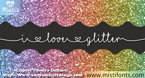 Mf I Love Glitter Handwritten Script Font Dafont Free