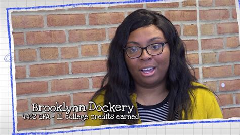 hhs top scholar brooklynn dockery youtube