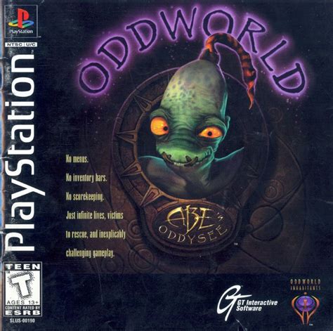 Oddworld Abes Oddysee 1997 Playstation Box Cover Art Mobygames