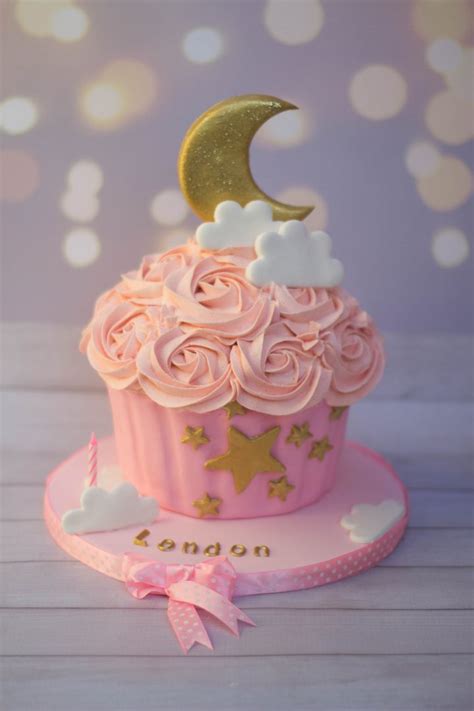 Twinkle Little Star Themed Giant Cupcake Cupcake Kitchen