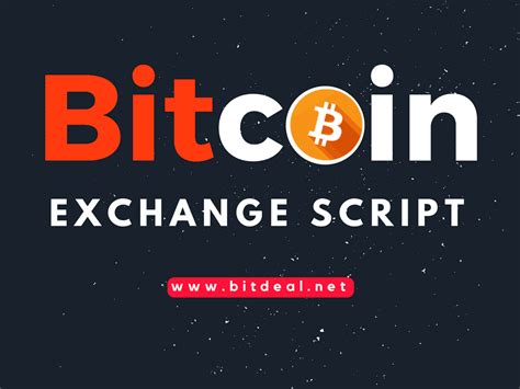 However, the second and third ones don't need to start from scratch. Ready Made Bitcoin Exchange Script To Start Your Own ...