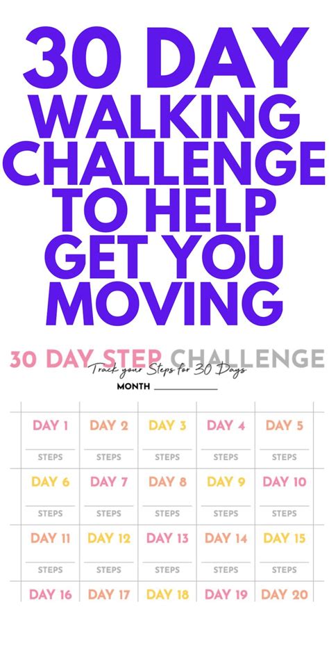 30 Day Walking Challenge Stylish Life For Moms In 2021 Walking