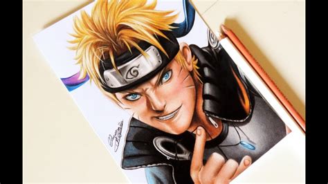 Drawing Realistic Naruto Desenhando Naruto Realista Releitura De Fanart Da Sakimichan