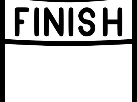 Download Finish Line Clipart End Race - Finish Line No Background - Png Download (#2054042 ...