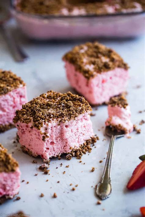 What's fun, is that you can experiment with different fruits depending on the season and. Healthy Frozen Strawberry Dessert Recipe | Food Faith Fitness