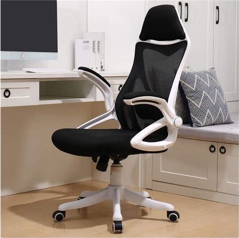 Berlman Ergonomic High Back Office Chair With Adjustable Armrest Lumbar