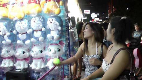 Thai Girls Love To Play Games In Pattaya Youtube