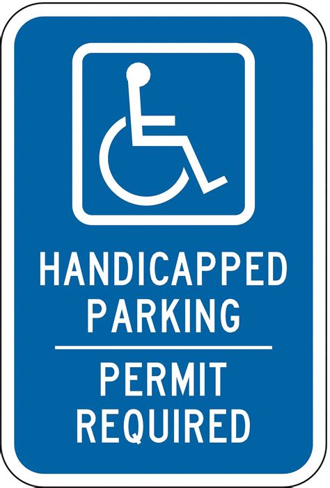 Lyle Handicapped Parking Parking Sign Sign Legend Handicapped Parking