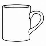 Cup Clipart Measuring Coloring Clipartmag sketch template