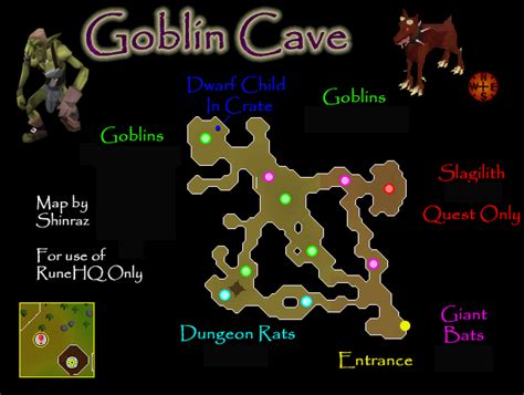 The goblin cave thing has no scene or indication that female goblins exist in that universe as all the male goblins are living together and capturing. Goblin Cave Map - RuneScape Guide - RuneHQ