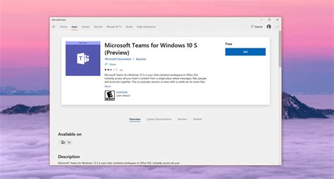 We did not find results for: Say Goodbye to the Microsoft Teams App on Windows 10 S