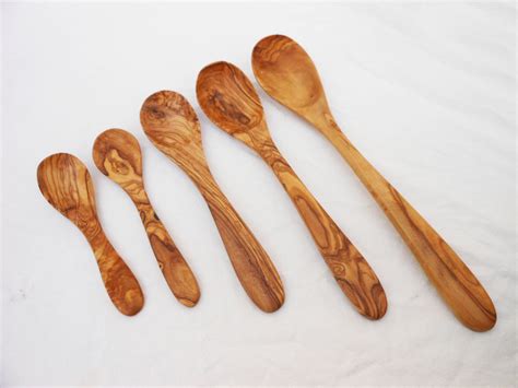 wooden spoon spoons wood kitchen olive cooking utensils mom tools gift