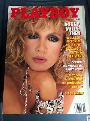 Original Playboy Magazine November Donna Mills Renee Tenison Sex