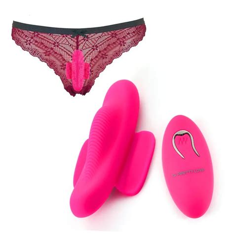 Sextoy Female Wear G Spot Butterfly Vibrator Panties With Vibrator Erotic Goods Vibrating