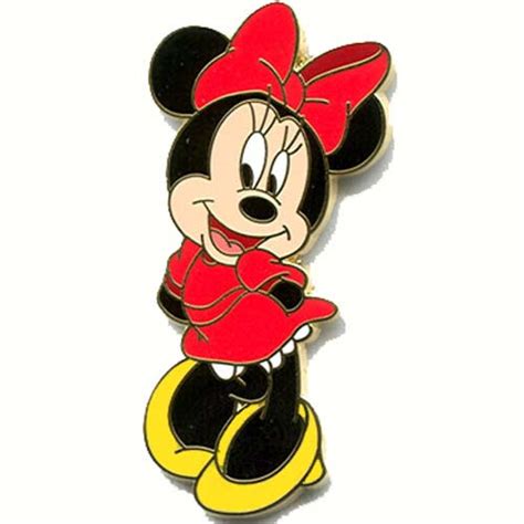 Disney Minnie Pin Minnie Mouse Coy Minnie