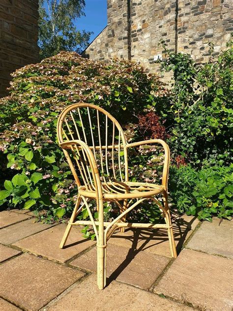 Maybe you would like to learn more about one of these? Vintage Retro Wicker Chair Rattan Bamboo Cane Armchair ...