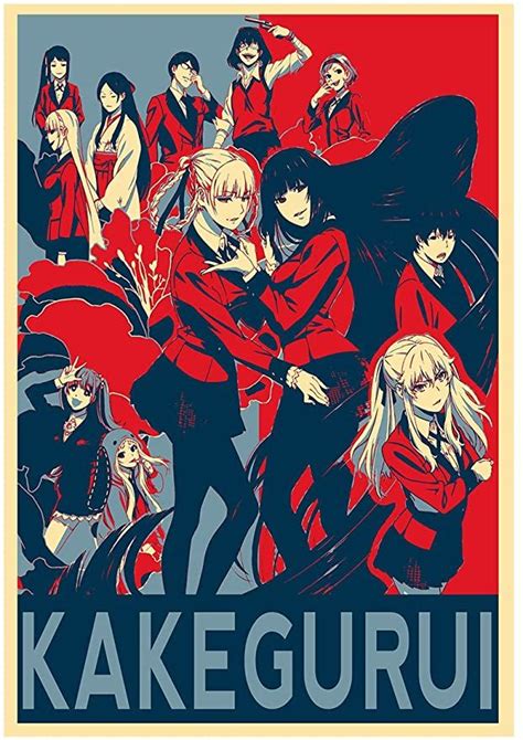 Instabuy Poster Kakegurui Propaganda Characters Formato A3 42x30 Cm