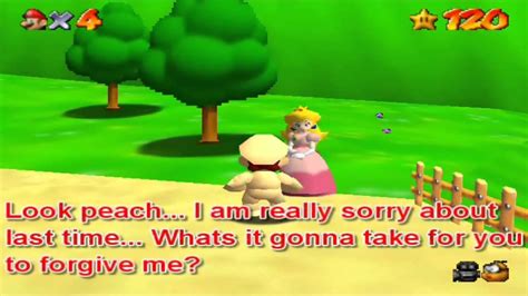 Super Mario Bloopers Part Sequel Naked Mario Peach Forever