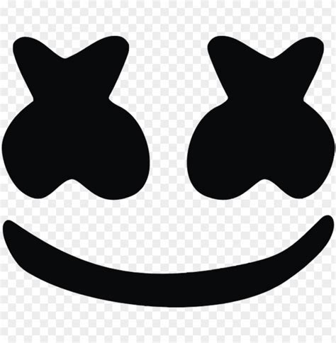 Free Download Hd Png Custom Marshmello Face Tank Top Marshmello Logo