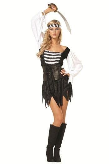 Sexy Plus Size Pirate Costume