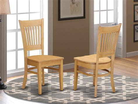 Buy East West Furniture Vancouver Dining Room Chairs Wooden Seat And