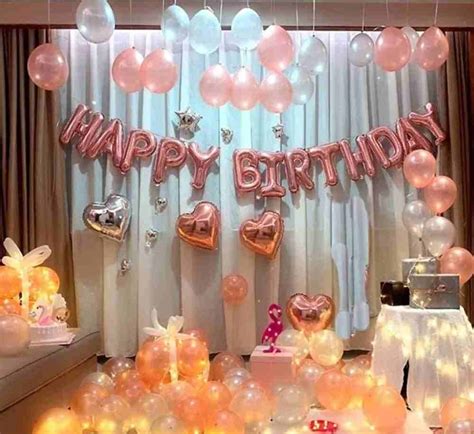 Romantic Surprise Birthday Decoration Ideas For Wife Girlfriend