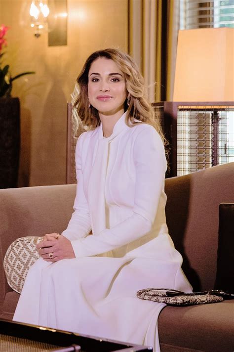 “her Majesty Queen Rania Al Abdullah Of The Hashemite Kingdom Of Jordan The Jordanian Queen