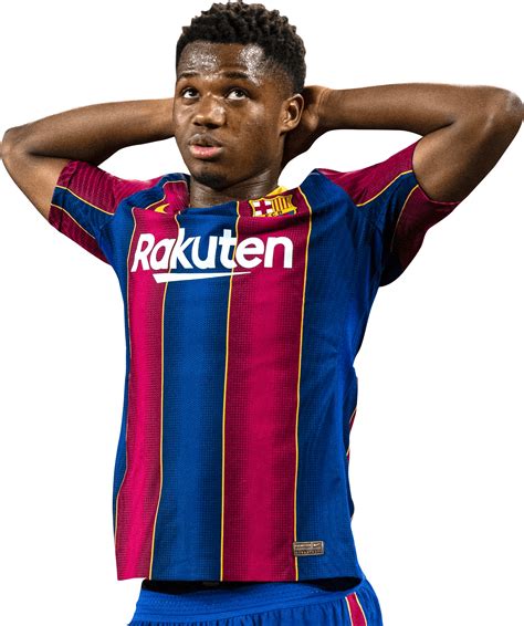 Absolute god when it comes to finishing the ball, and getting into amazing positions. Ansu Fati football render - 73363 - FootyRenders