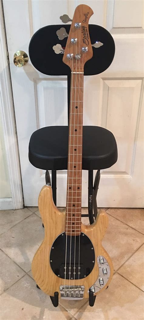 Nbd Sterling By Music Man Stingray Roasted Maple Neck Bass Natural