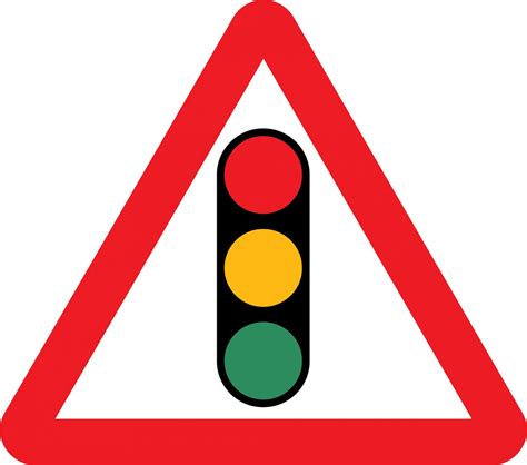 Traffic Signals Temporary Road Sign Road Traffic Temporary Warning