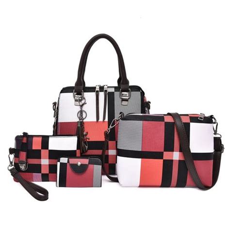 Fashion 4 In 1 Women Bag Ladies Handbags Ladies Bag Red Jumia Nigeria