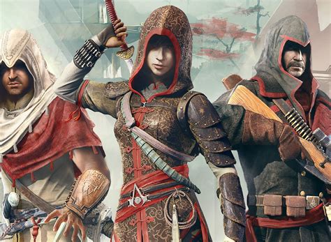 Assassins Creed Chronicles Trilogy 1920x1408 Tablet Wallpaper Обои