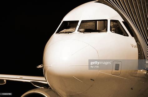 Airbus A320 Nose High Res Stock Photo Getty Images