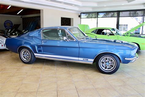 1967 Blue Mustang